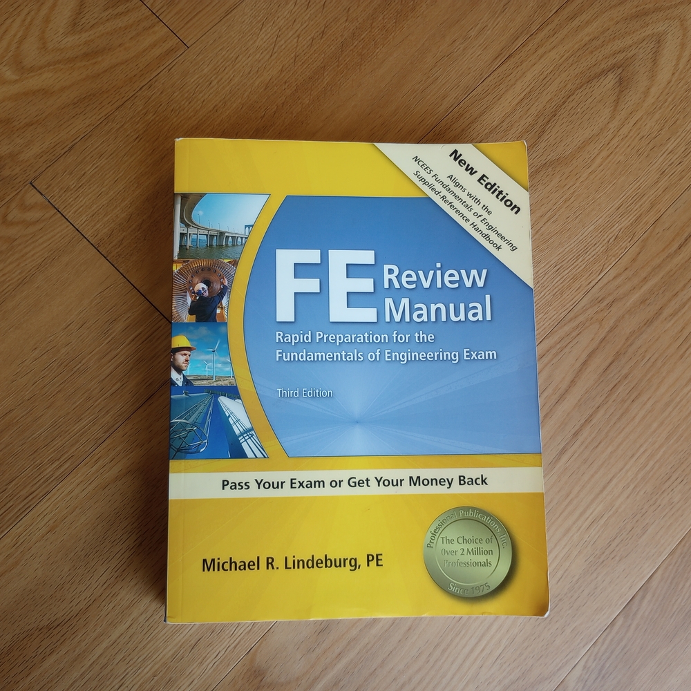 FE Review Manual Book